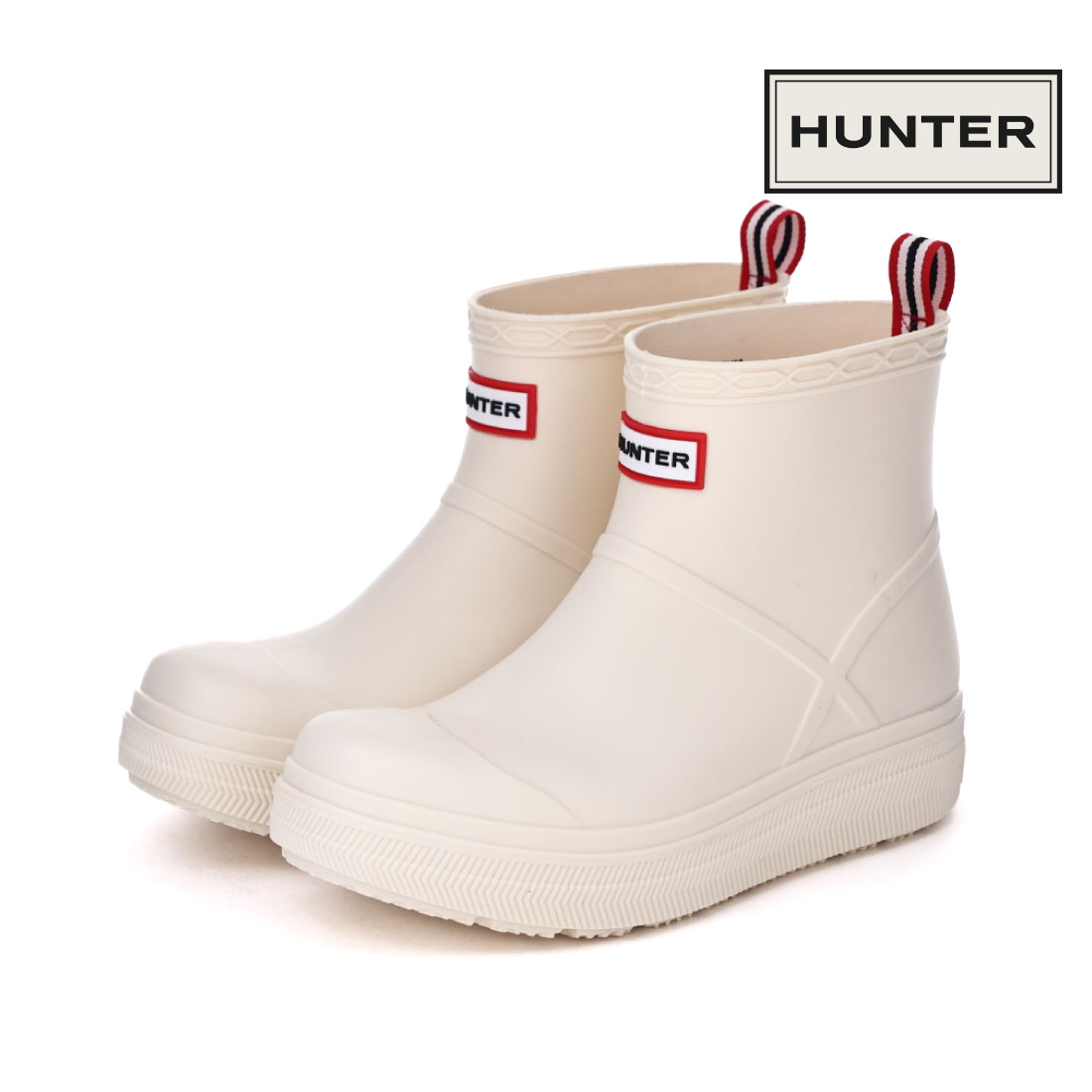 ハンター HUNTER レディース レインブーツ ユニセックス プレイ モール