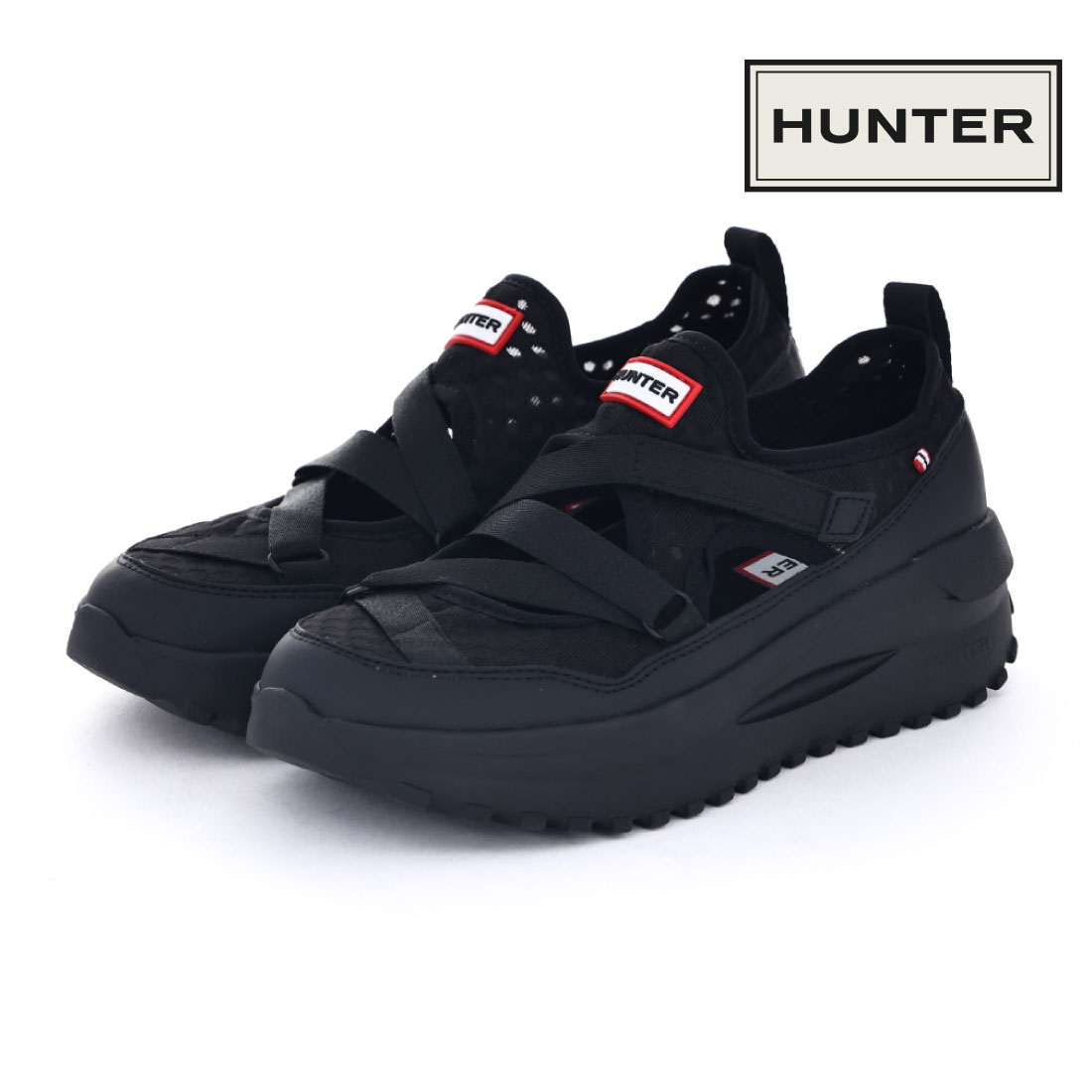 HUNTER（ハンター） レディース スニーカー シューズ トラベル フロー