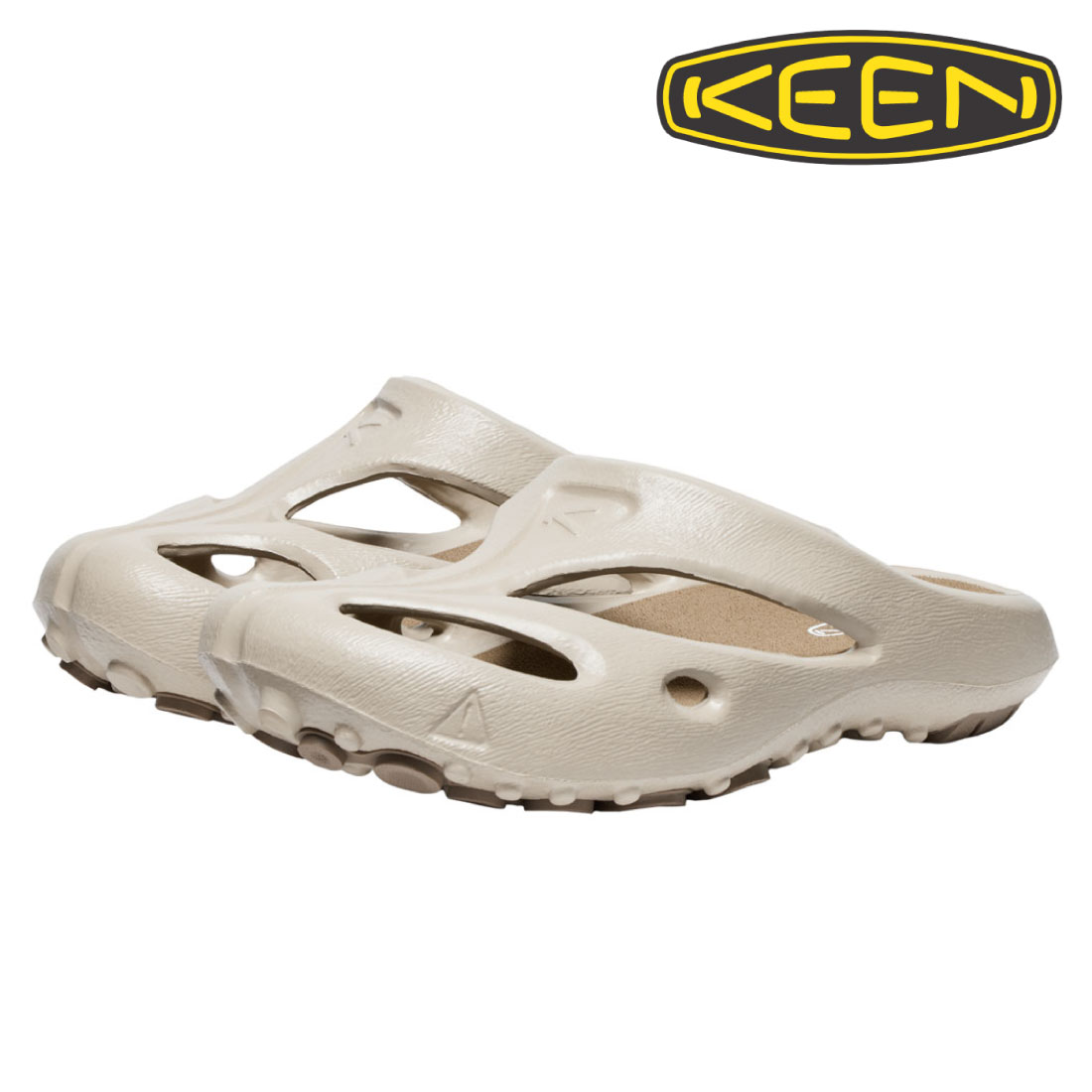 ネコポス KEEN ベージュ クロッグサンダル KEEN（キーン） レディース サンダル シャンティ SHANTI クロッグ