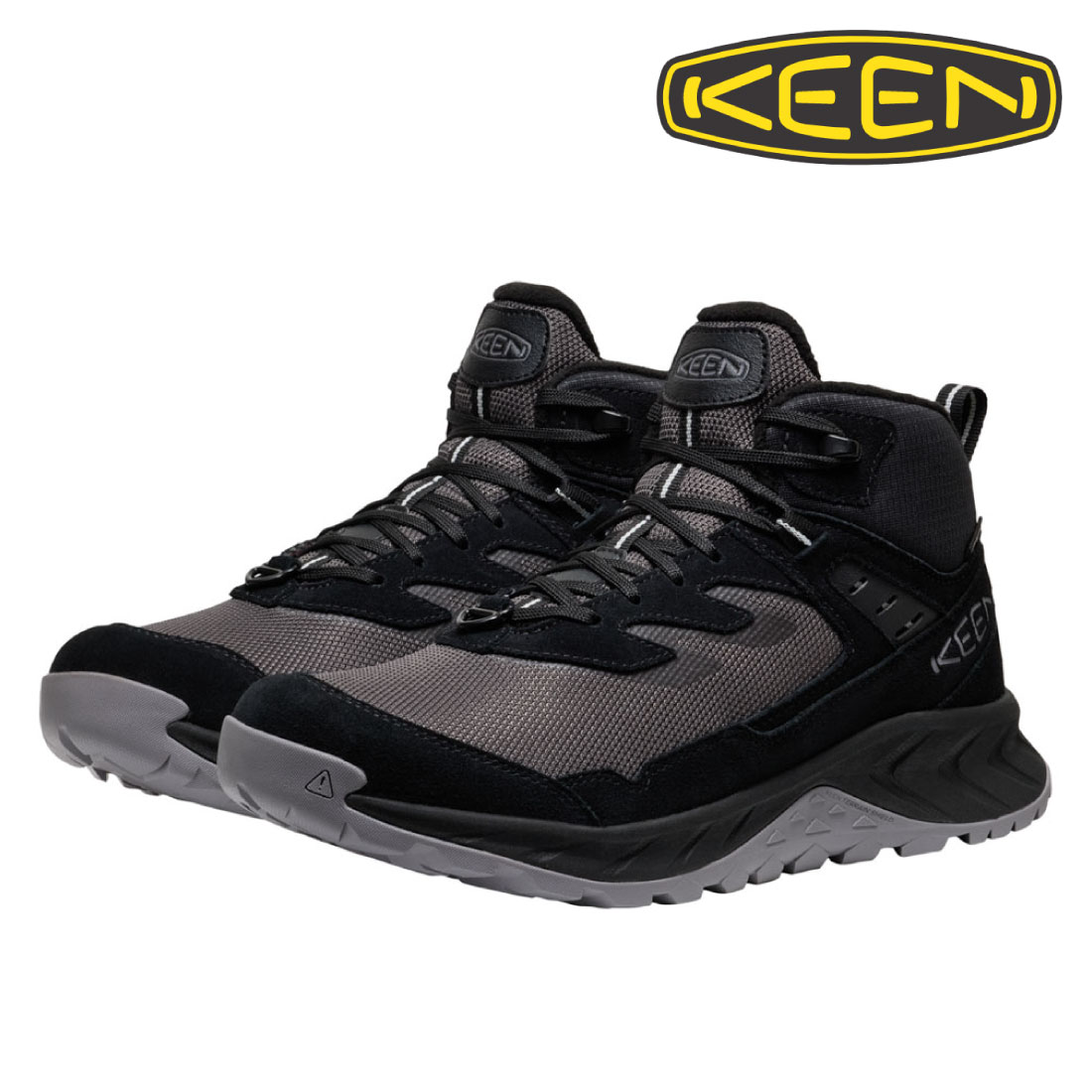 KEEN 防水ハイカットブーツ ブラック KEEN（キーン） スニーカー メンズ 防水スニーカー ハイトレイル