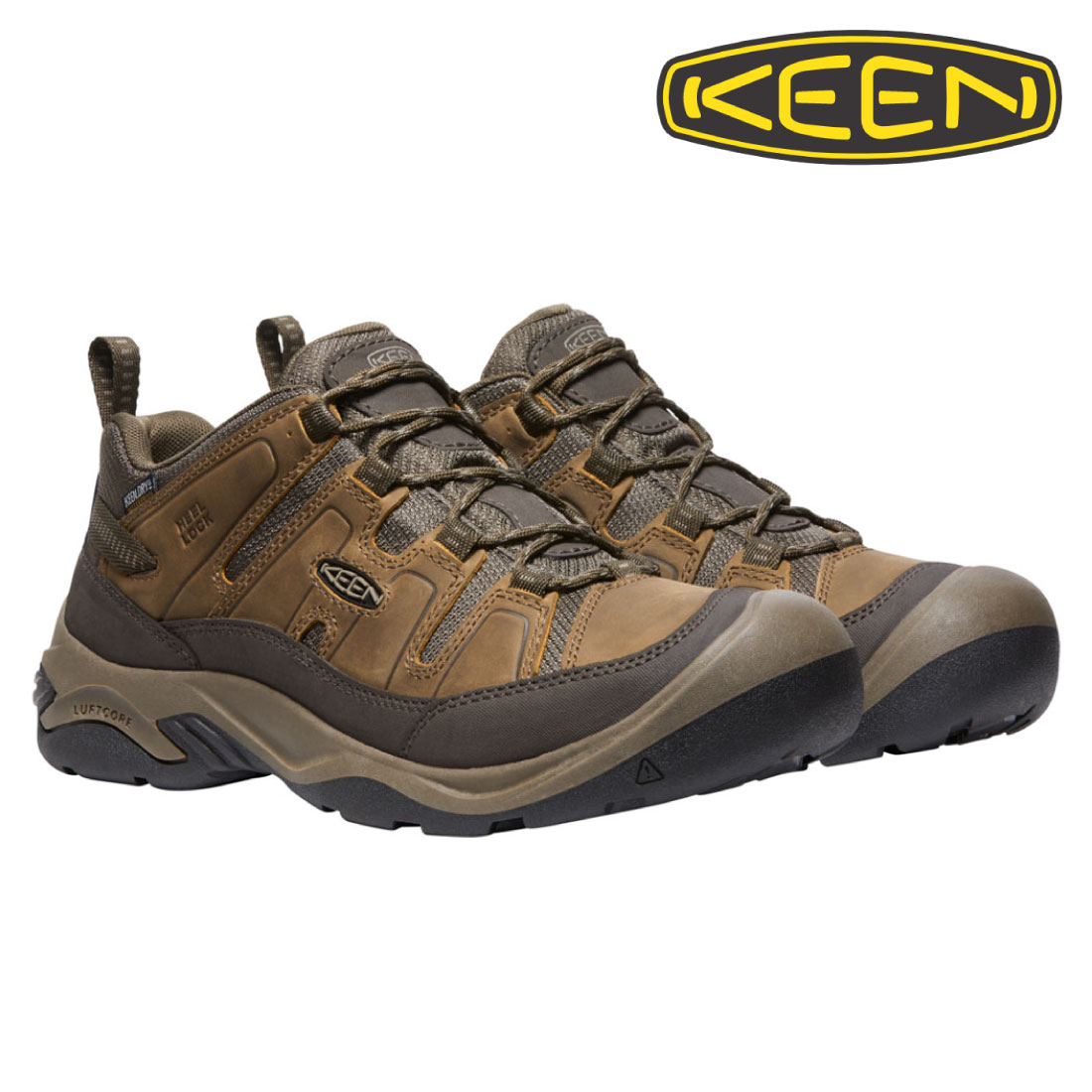 キーン KEEN メンズ スニーカー サーカディア ウォータープルーフ 防水 ハイキングシューズ 1026773 1026775 登山靴 疲れにくい  ハイキング ロングウォーク : it-knmcdwp : FOOT PLACE Yahoo!ショッピング店 - 通販 - Yahoo!ショッピング