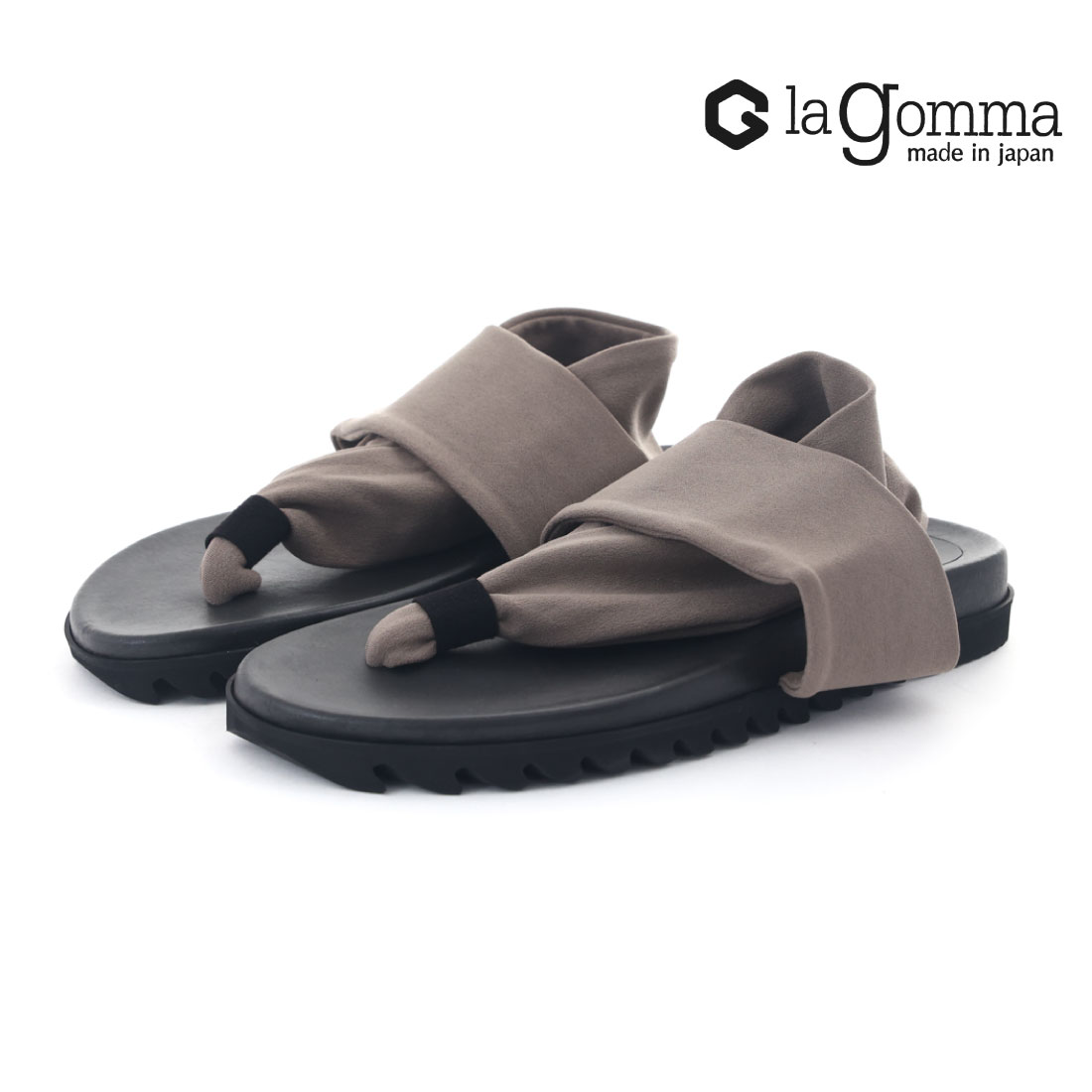 ラゴンマ la gomma メンズ サンダル ストレッチトングサンダル LGM-11 疲れにくい ぺたんこ 痛くない 歩きやすい 4cmヒール ビーチサンダル ビーサン ストラップサンダル 日本製 ストレスフリー ラゴンマ la gomma メンズ サンダル ストレッチトングサンダル LGM-11