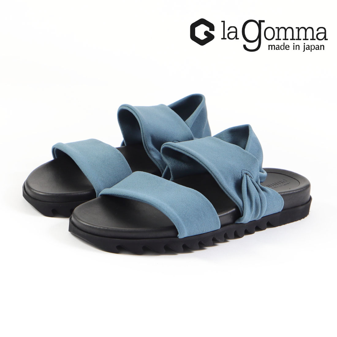 ラゴンマ la gomma レディース サンダル ストレッチビーバンドサンダル
