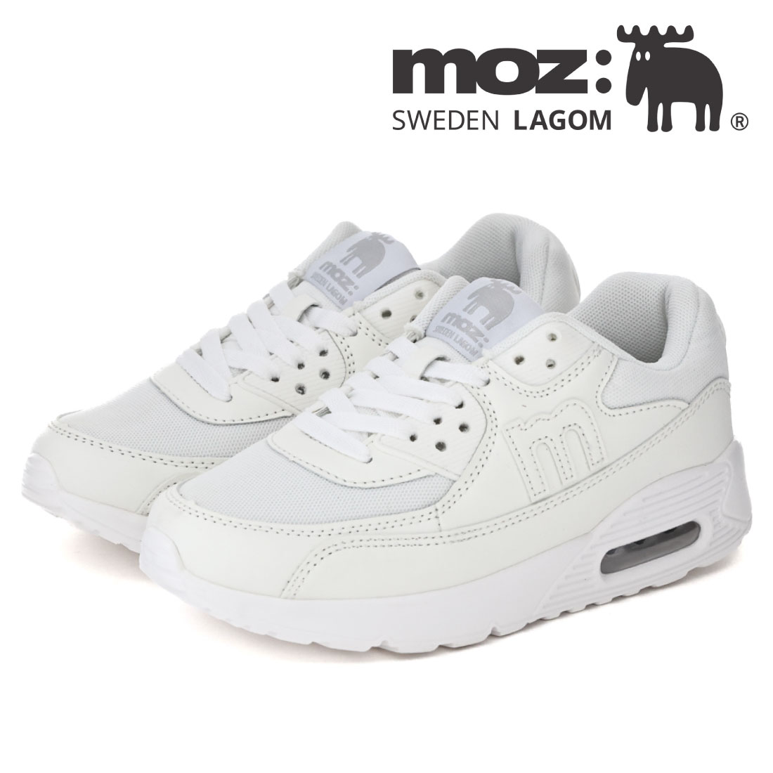 moz（モズ） レディース スニーカー 厚底エアソールスニーカー