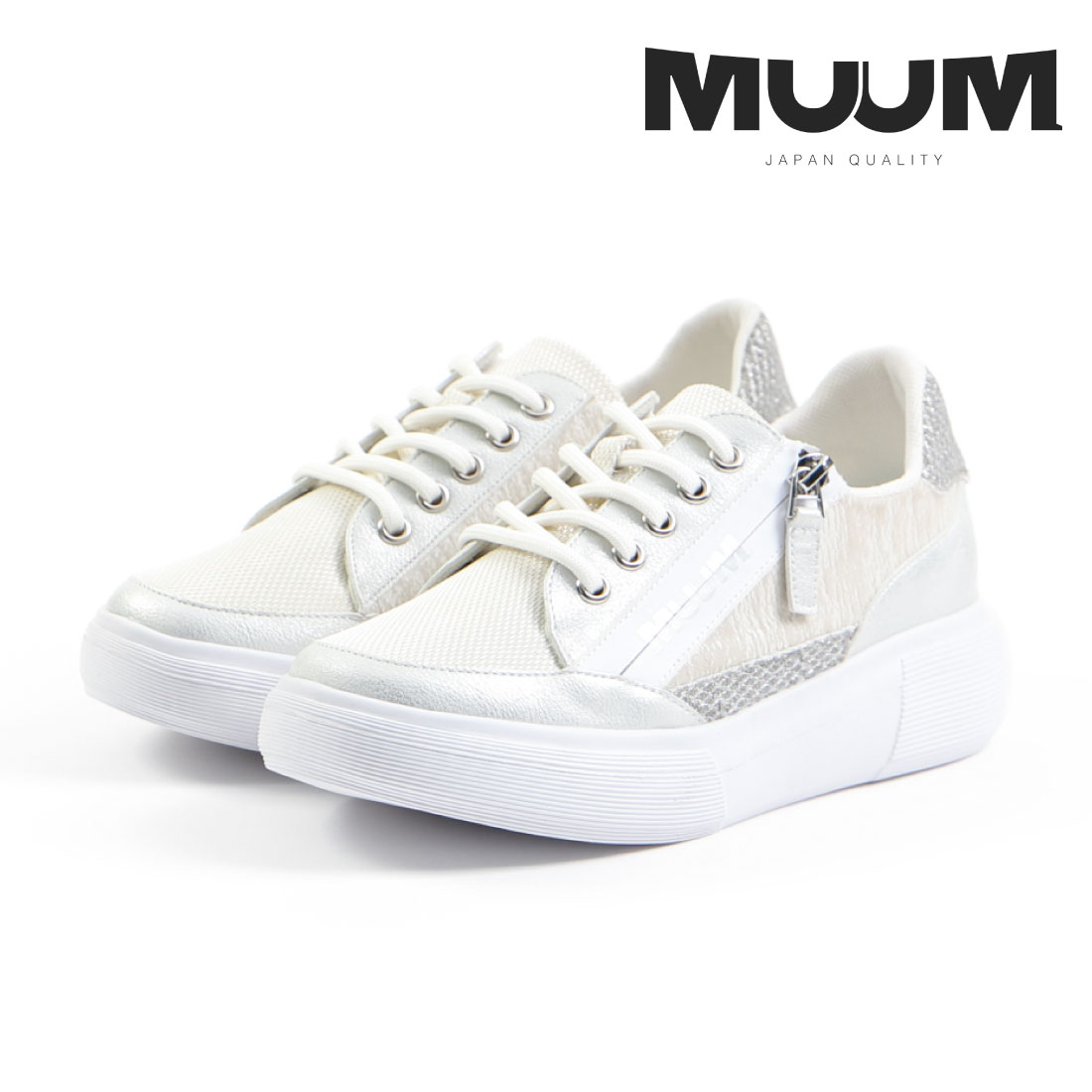 31日まで値下げします‼️【新品】MUUM レディース厚底スニーカー LLサイズ MUUM スニーカー 「MUUM」「2024SS」厚底スニーカー レディース