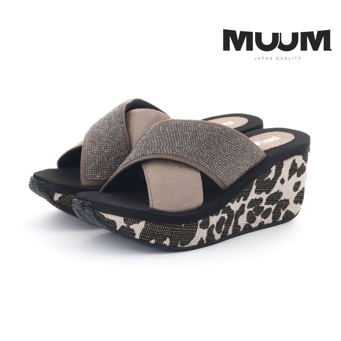 新品タグ付き　MUUM サンダル　Lサイズ MUUM ムーム 厚底サンダル L（24cm相当） 未使用品 タグ付