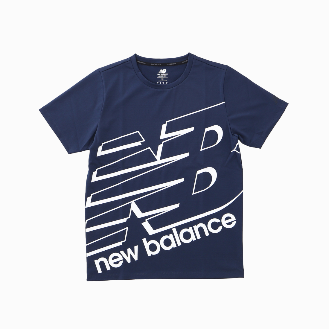 ニューバランス new balance メンズ レディース Tシャツ ビッグロゴ ショートスリーブT...