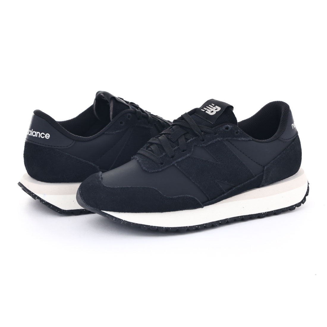 ニューバランス new balance メンズ レディース スニーカー MS237 SD ブラック カジュアル レトロランニング 疲れにくい_1
