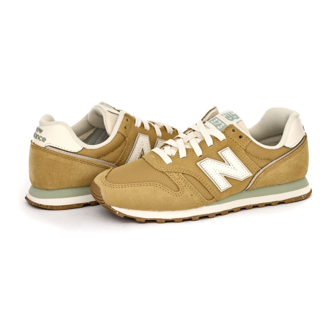 ニューバランス W3731X1 ベージュ レディース スニーカー 23cm New Balance（ニューバランス） レディース スニーカー W373 1X1