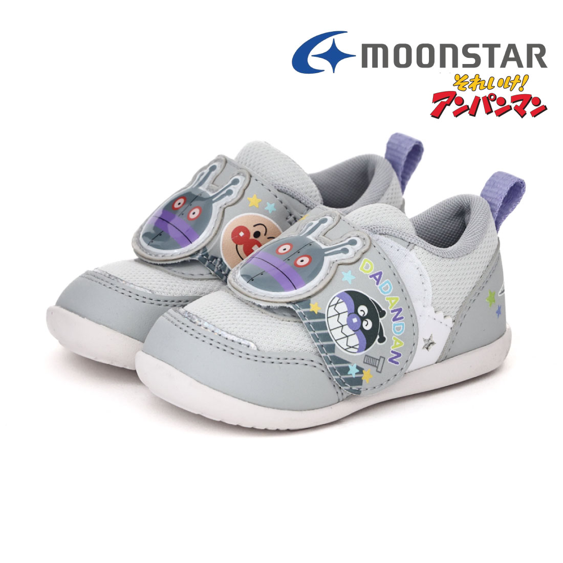 ムーンスター スニーカー ベビー キッズ アンパンマン 靴 AP B64 ベビーシューズ ベビー靴 ファーストシューズ マジックテープ 子供靴 男の子 女の子 プレゼント | MoonStar | 02