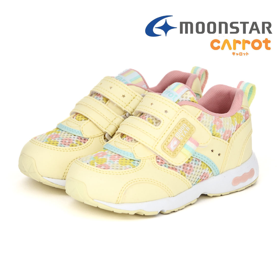 ムーンスター moonstar キャロット キッズ スニーカー CR C2146 幅広