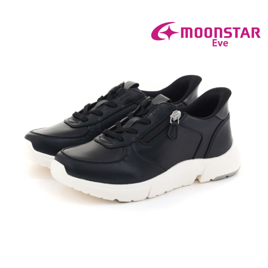 MoonStar（ムーンスター） レディース スニーカー スリッポン イブ EVE