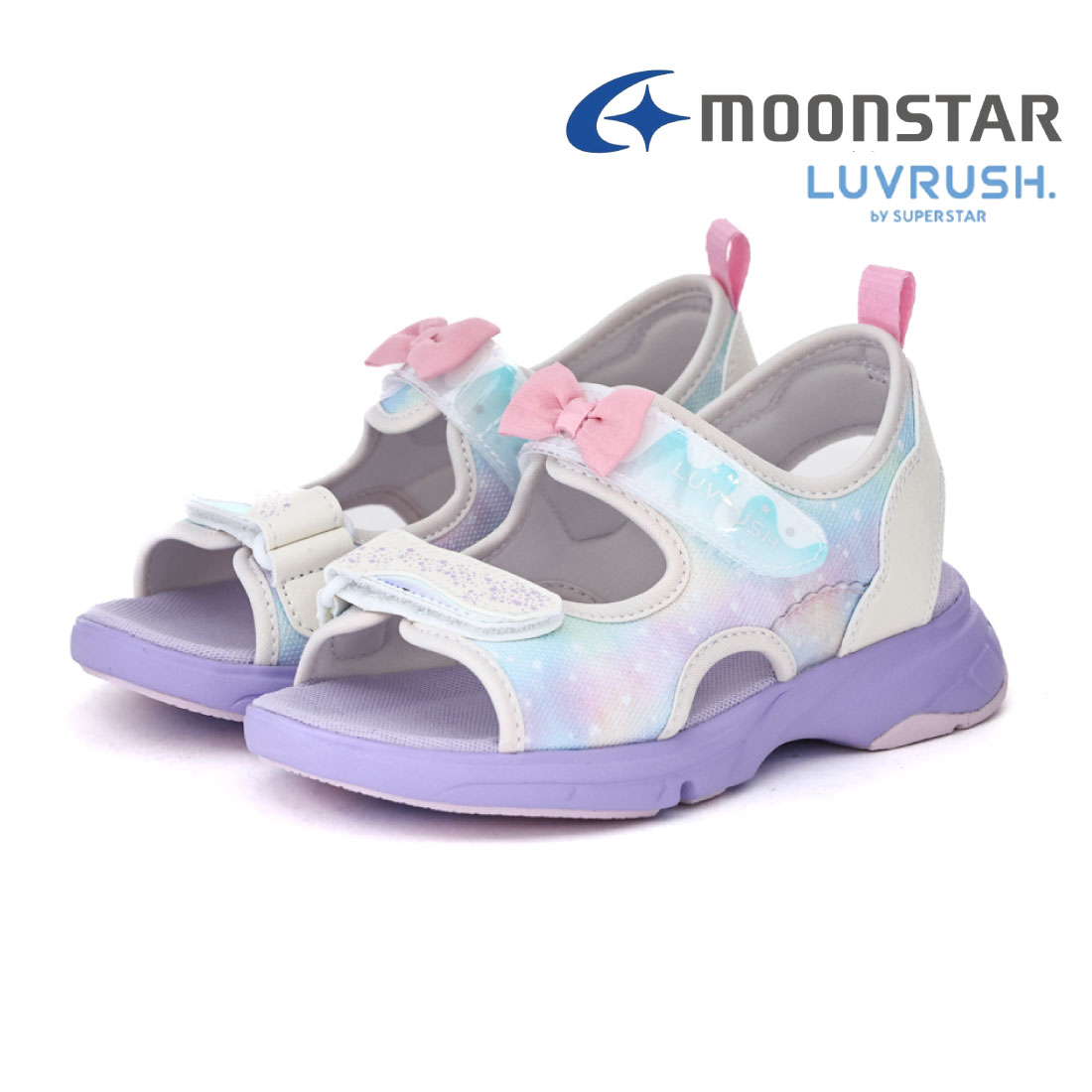 MoonStar（ムーンスター） キッズ ジュニア サンダル ラブラッシュ LV