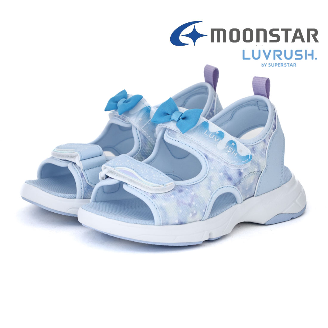 キッズ　DC Mサイズ＋686 レディースLサイズ MoonStar（ムーンスター） キッズ ジュニア サンダル ラブラッシュ LV