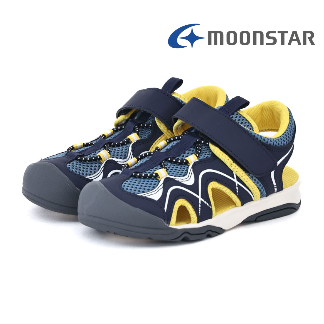 MoonStar（ムーンスター） キッズ ジュニア サンダル マウンテン