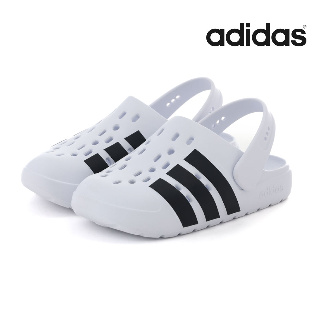 adidas ADICLOG サボサンダル ブラック 40/7 adidas 【値下げ】adidas ADICLOG サボサンダル ブラック サイズ