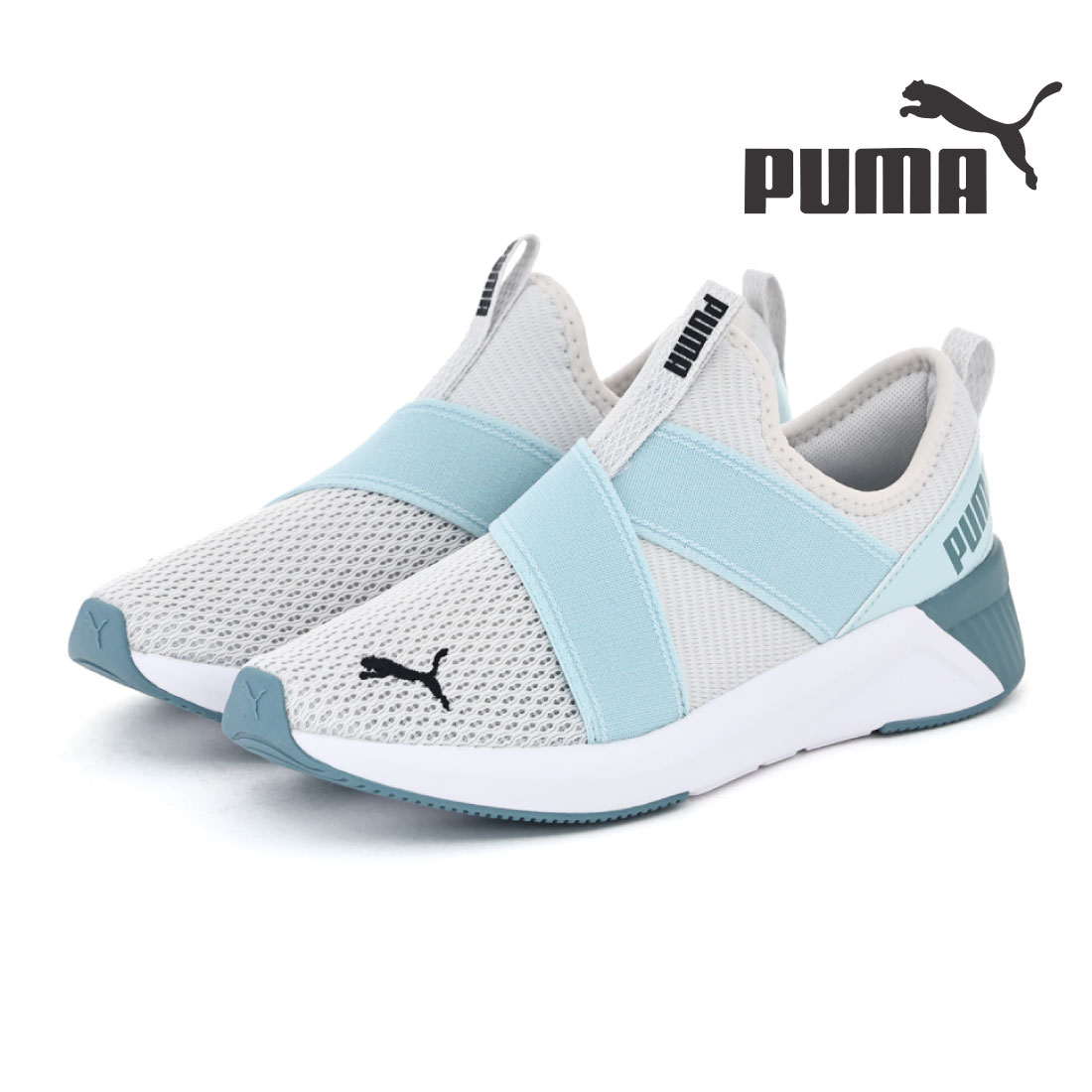PUMA（プーマ） レディース スニーカー スリッポン ソフトライド