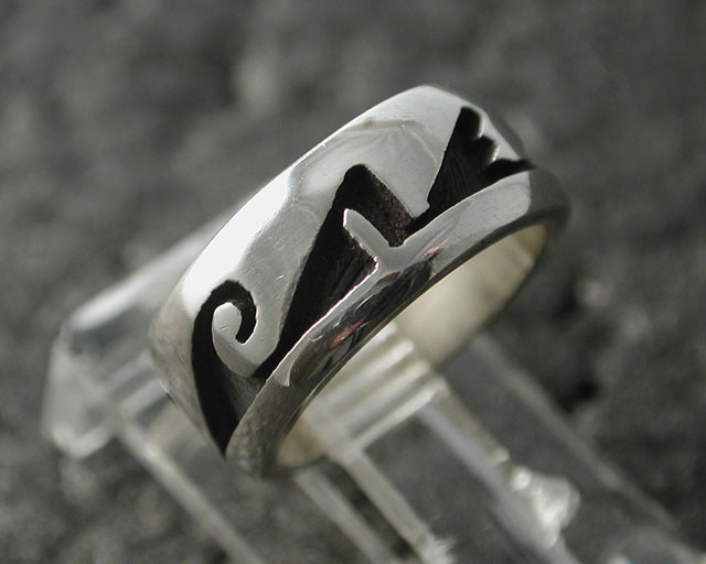 シルバーアクセサリー リング インディアンジュエリー ホピ Darren