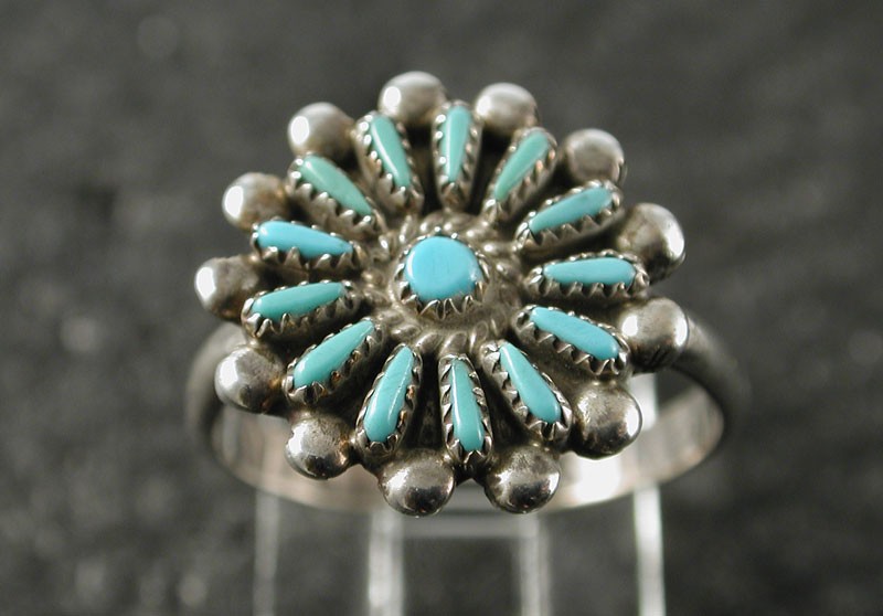 インディアンジュエリー ズニ リング サイズ12 : ギャラリーセドナ