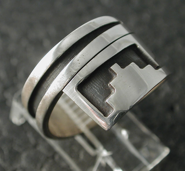 シルバーアクセサリー リング インディアンジュエリー ホピ Elgene