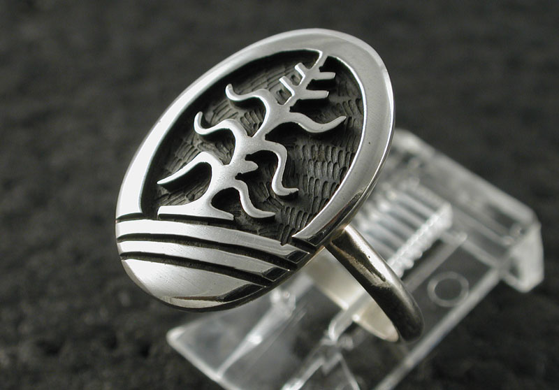シルバーアクセサリー リング インディアンジュエリー ホピ Willis