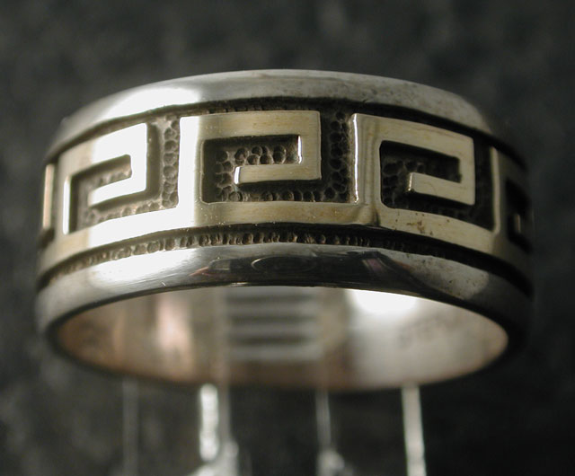 シルバーアクセサリー インディアンジュエリー ホピ リング Art Honani