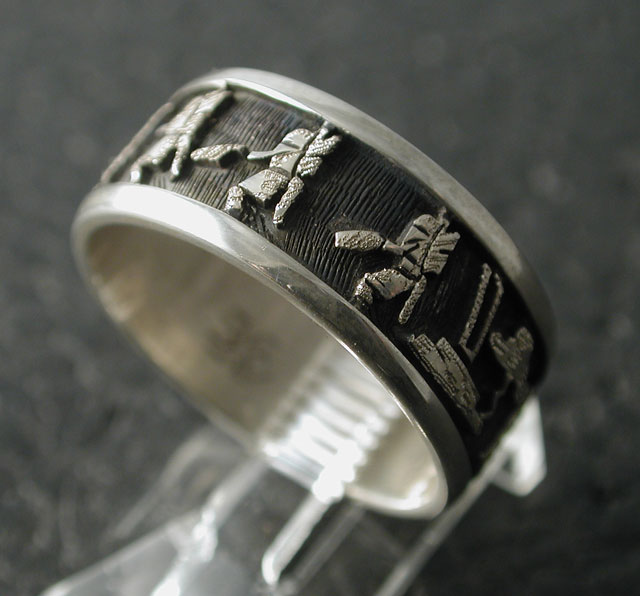 シルバーアクセサリー リング インディアンジュエリー ホピ Bennett