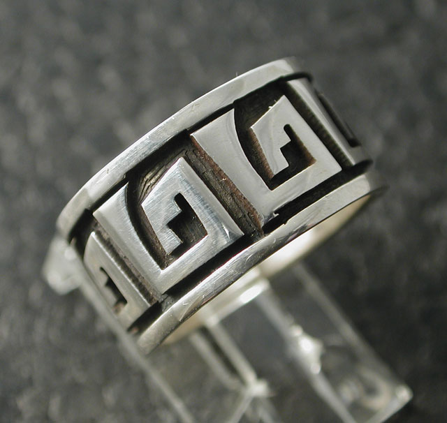 シルバーアクセサリー リング インディアンジュエリー ホピ Fernando