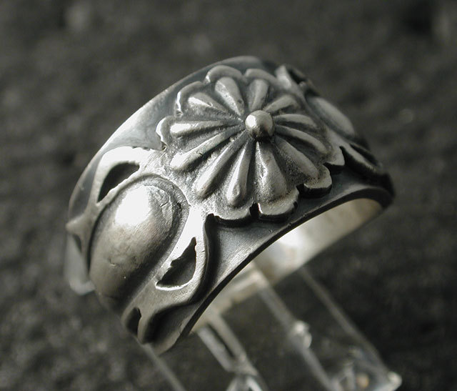 シルバーアクセサリー リング インディアンジュエリー ナバホ Jan