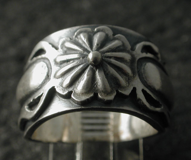 シルバーアクセサリー リング インディアンジュエリー ナバホ Jan