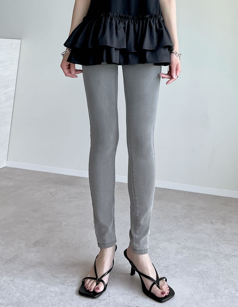 3/23 20時販売開始 デニム デニムパンツ レディース デニム パンツ スキニーデニム スキニーパンツ ストレッチ 伸びる ジーパン ジーンズ 送料無料[mb] | Re:EDIT | 02