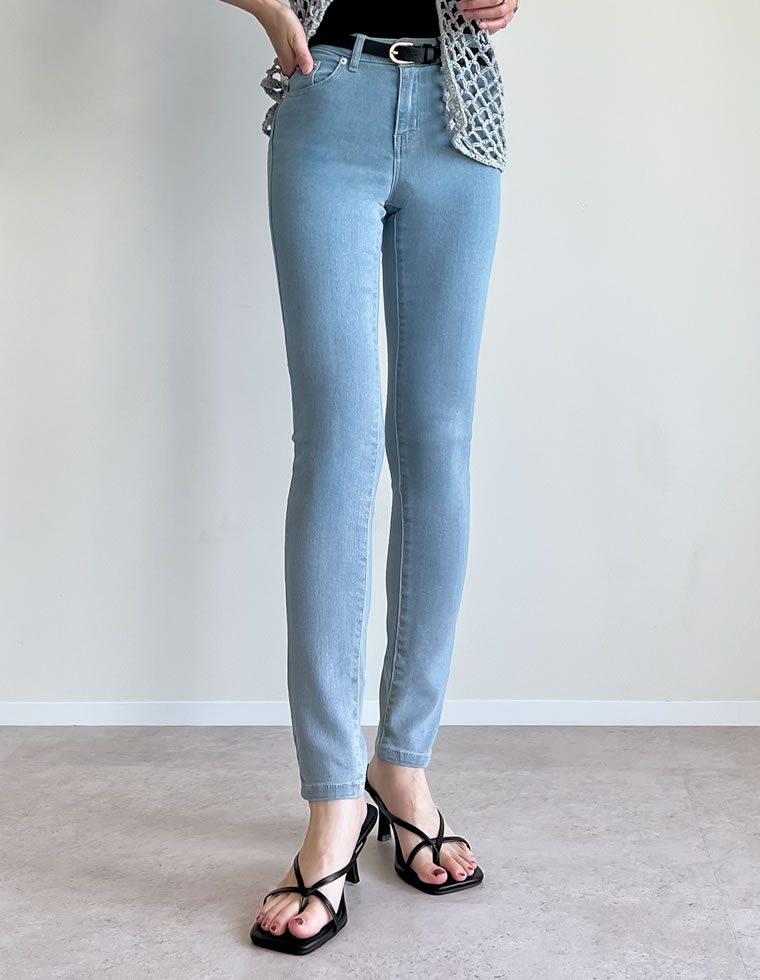 3/23 20時販売開始 デニム デニムパンツ レディース デニム パンツ スキニーデニム スキニーパンツ ストレッチ 伸びる ジーパン ジーンズ 送料無料[mb] | Re:EDIT | 04
