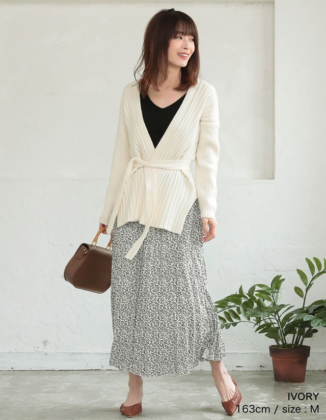 新色追加 ニットワンピース ノースリーブ ガウンカーディガン ロングカーディガン 膝丈 リブニット キャミワンピース ストレッチ コーディネートセット 春カラー 優しいカラーバリエのアンサンブルコーディネートセット 即納 Mergelyan Am