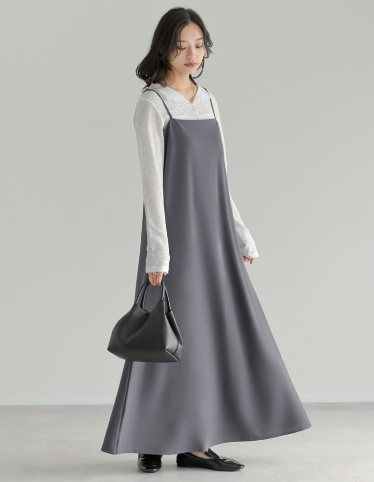 Re:EDIT（リエディ） ワンピース キャミワンピ レディース 5色 低身長