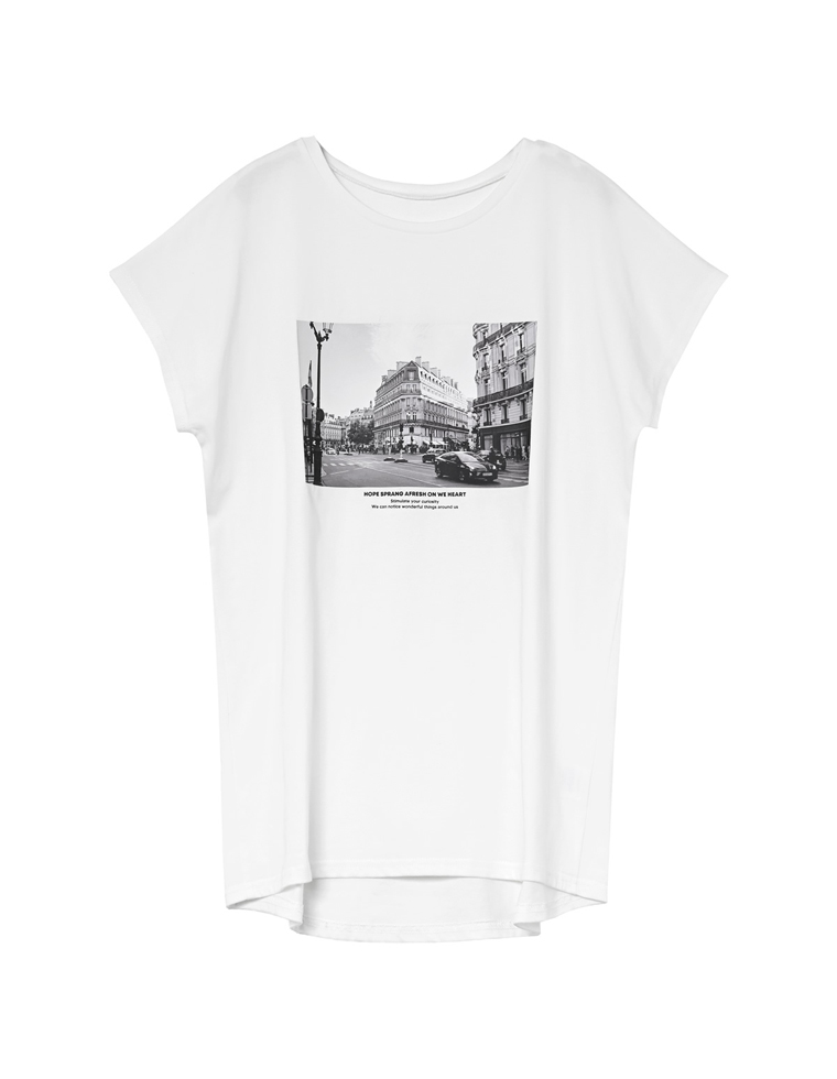 フレンチスリーブロゴorフォトTシャツ