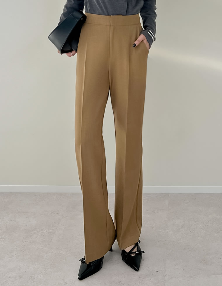 ストレッチツイルスリットパンツ - パンツ通販 | 人気レディース
