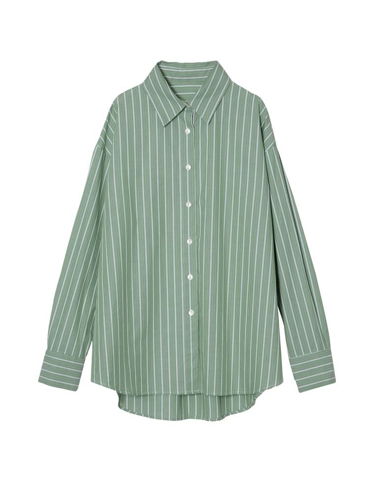 SHISHIKUIストライプ柄 BLT / GREEN トップス BLT / GREEN – SHISHIKUI