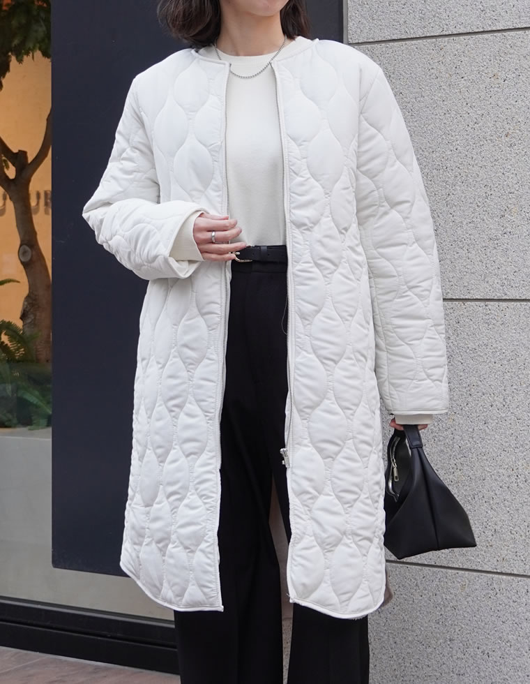 Re:EDIT（リエディ） キルティング コート アウター レディース 2色 低