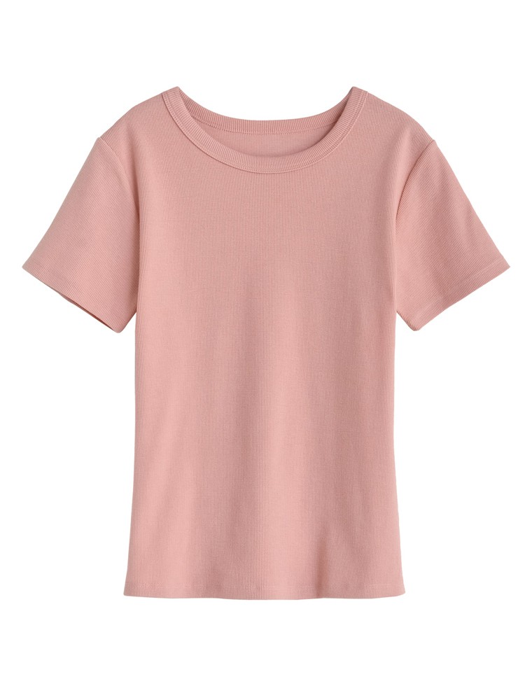 Re:EDIT Tシャツ レディース トップス カットソー 半袖 リブ