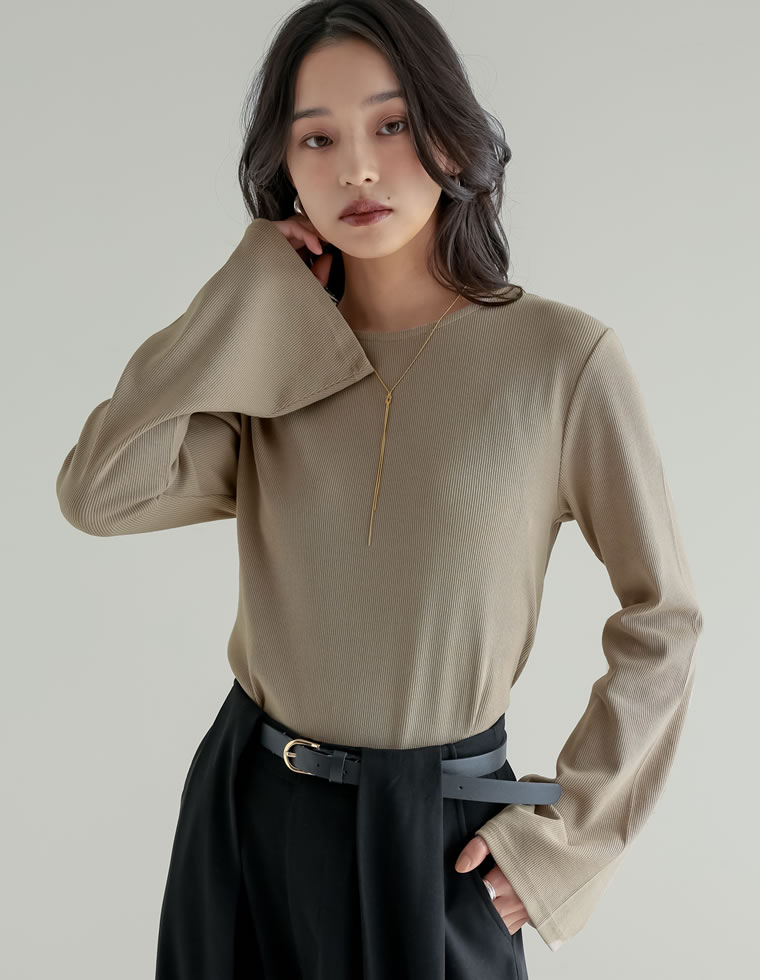 Re:EDIT（リエディ） トップス カットソー レディース 9色 M/L 長袖
