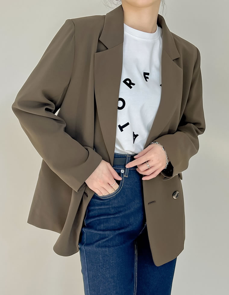 Re:EDIT 2BUY20%クーポン対象 ジャケット スーツ レディース