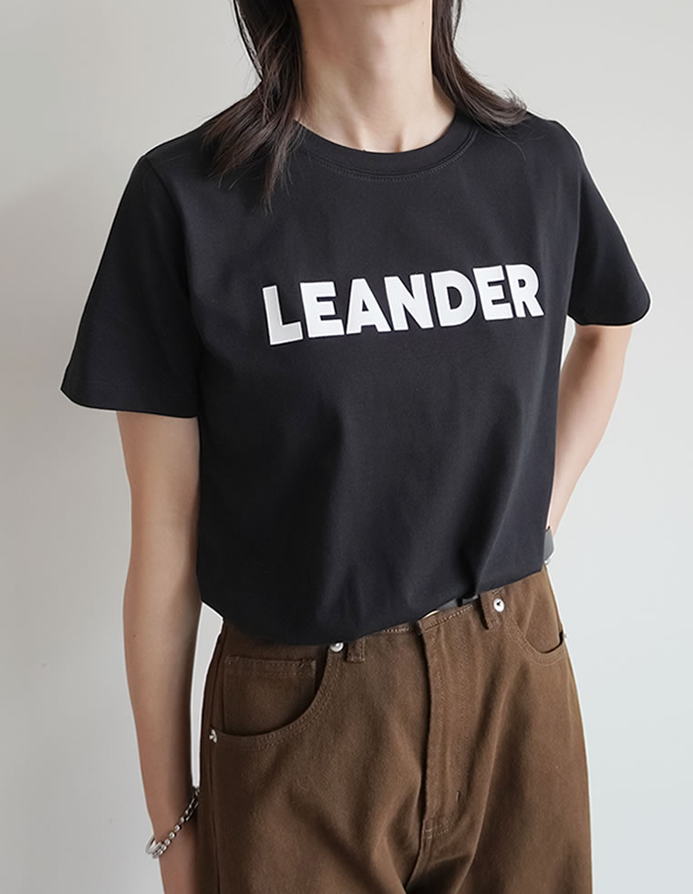 Tシャツ レディース トップス 新色追加 カットソー ロゴT 半袖 接触冷感 ひんやり 涼しい 涼感 UVカット 2025春夏[mb] | Re:EDIT | 01