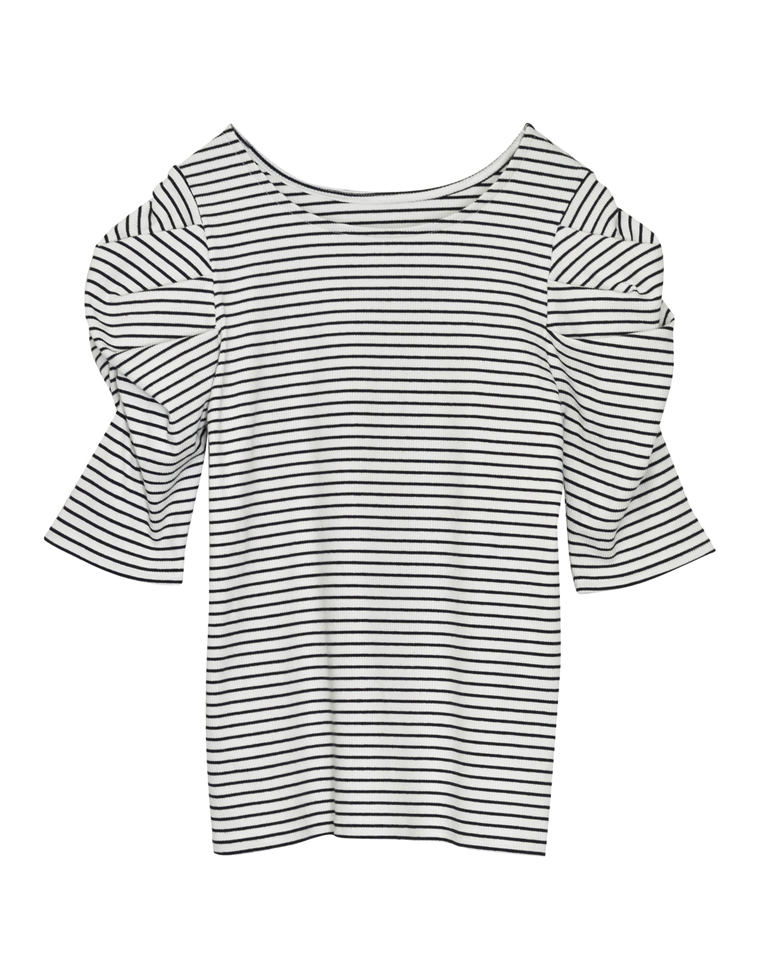 Re:EDIT リブカットソー レディース トップス Tシャツ