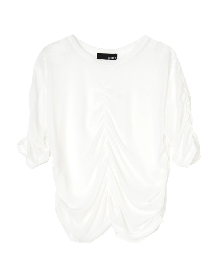 Re:EDIT トップス レディース Tシャツ カットソー パワー