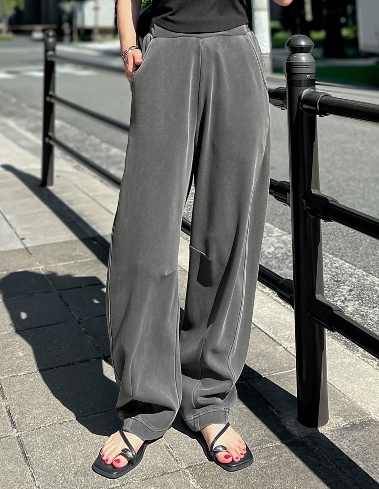 Re:EDIT 2BUY20%クーポン対象 スウェット レディース パンツ