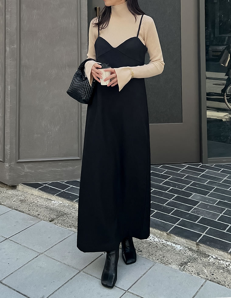 Re:EDIT（リエディ） ロングワンピース レディース ワンピース 低身長