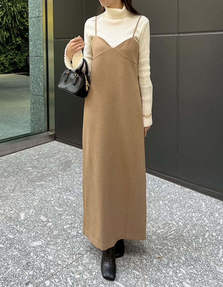 Re:EDIT（リエディ） ロングワンピース レディース ワンピース 低身長