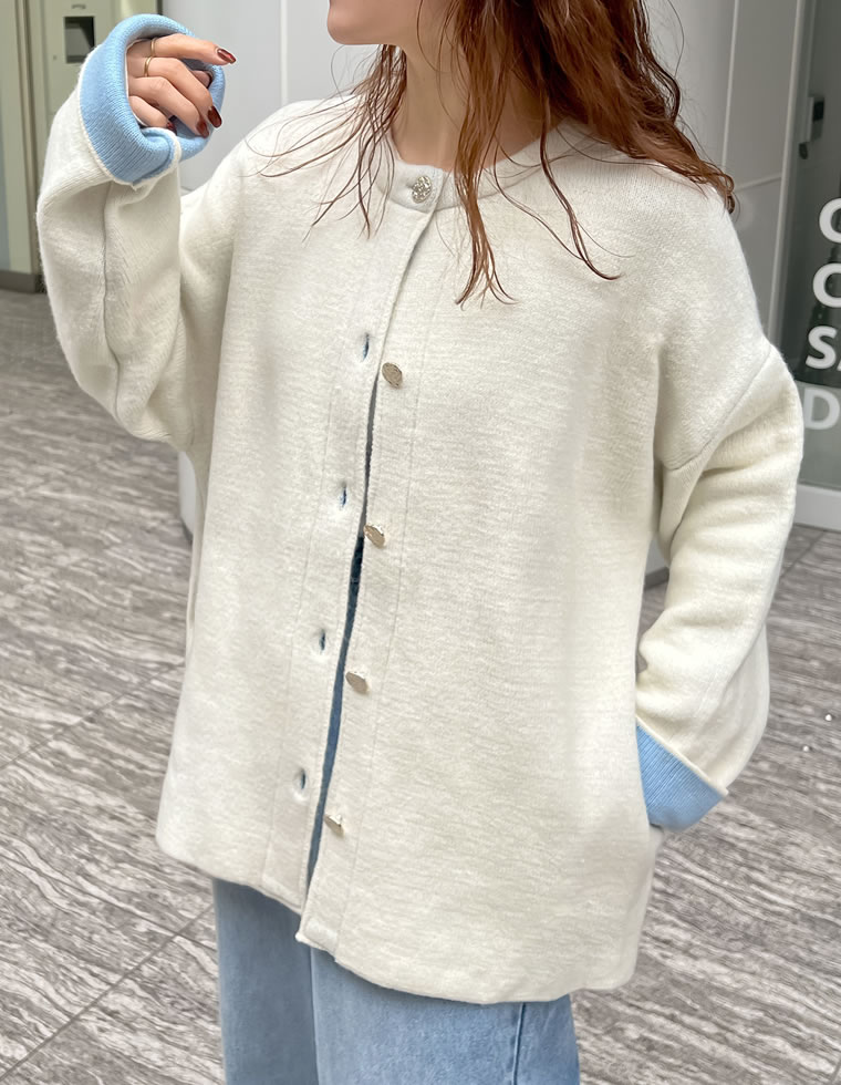 Re:EDIT（リエディ） ジャケット アウター ノーカラー コート