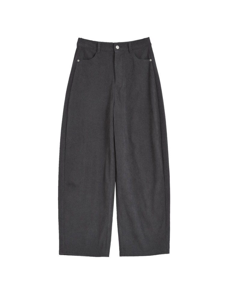 コーデュロイバレルレッグパンツ