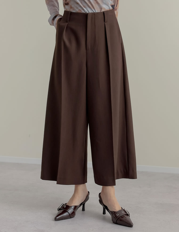 Re:EDIT（リエディ） パンツ ガウチョパンツ レディース 3色 低身長 高